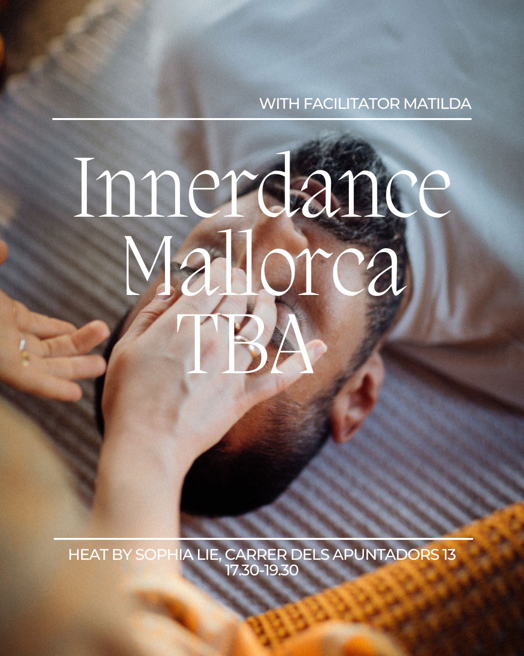 Innerdance with Innerdance Facilitator Matilda, in Palma, Mallorca, SPAIN. Innerdance is a healing modality rooted in Filipino Shamanic traditions.